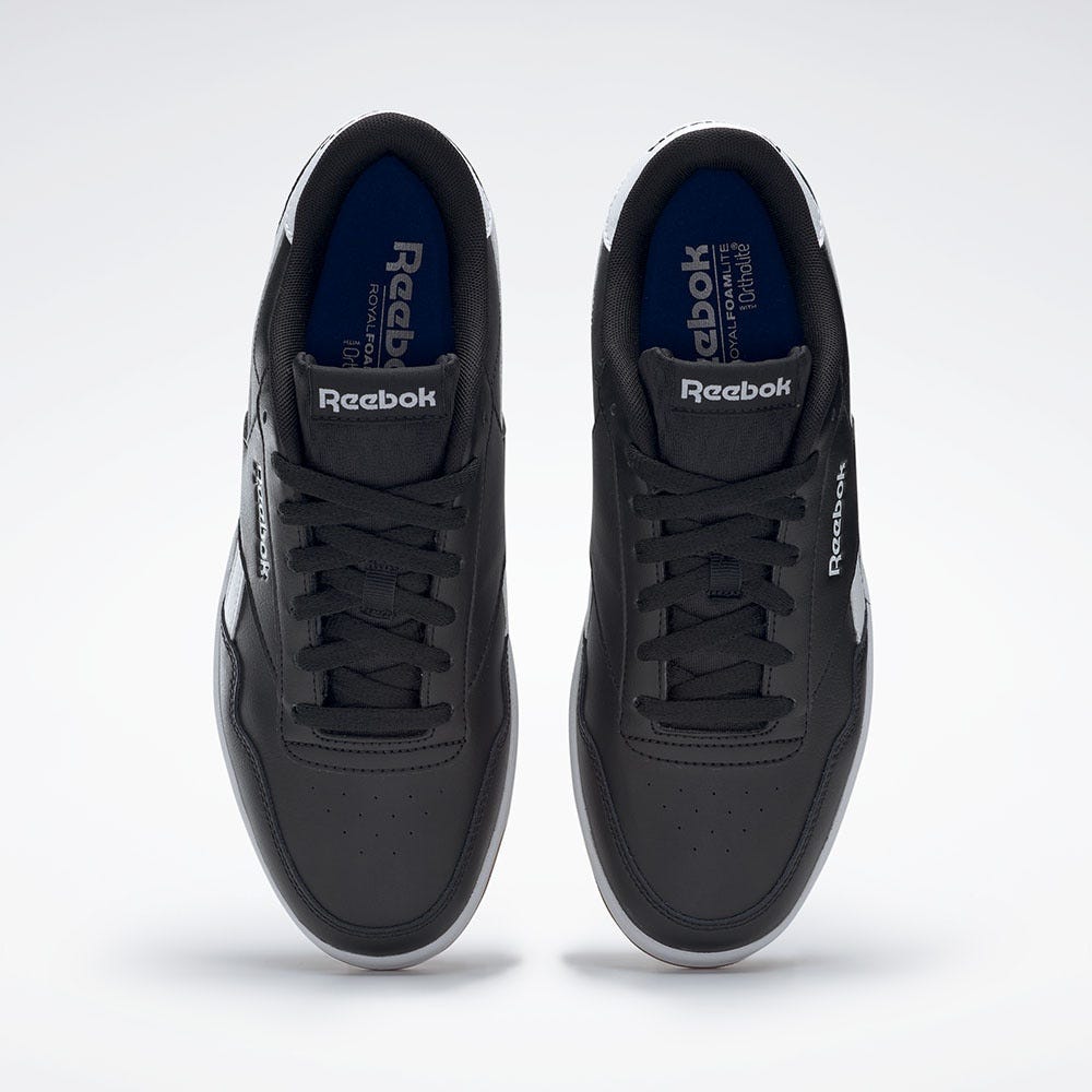 Reebok Royal Techque Shoes In Black/Black/White/Gum