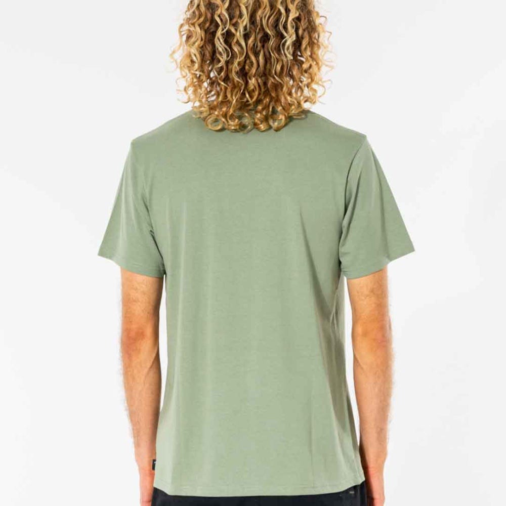 Rip Curl Plain Pocket T-Shirt in Washed Clover