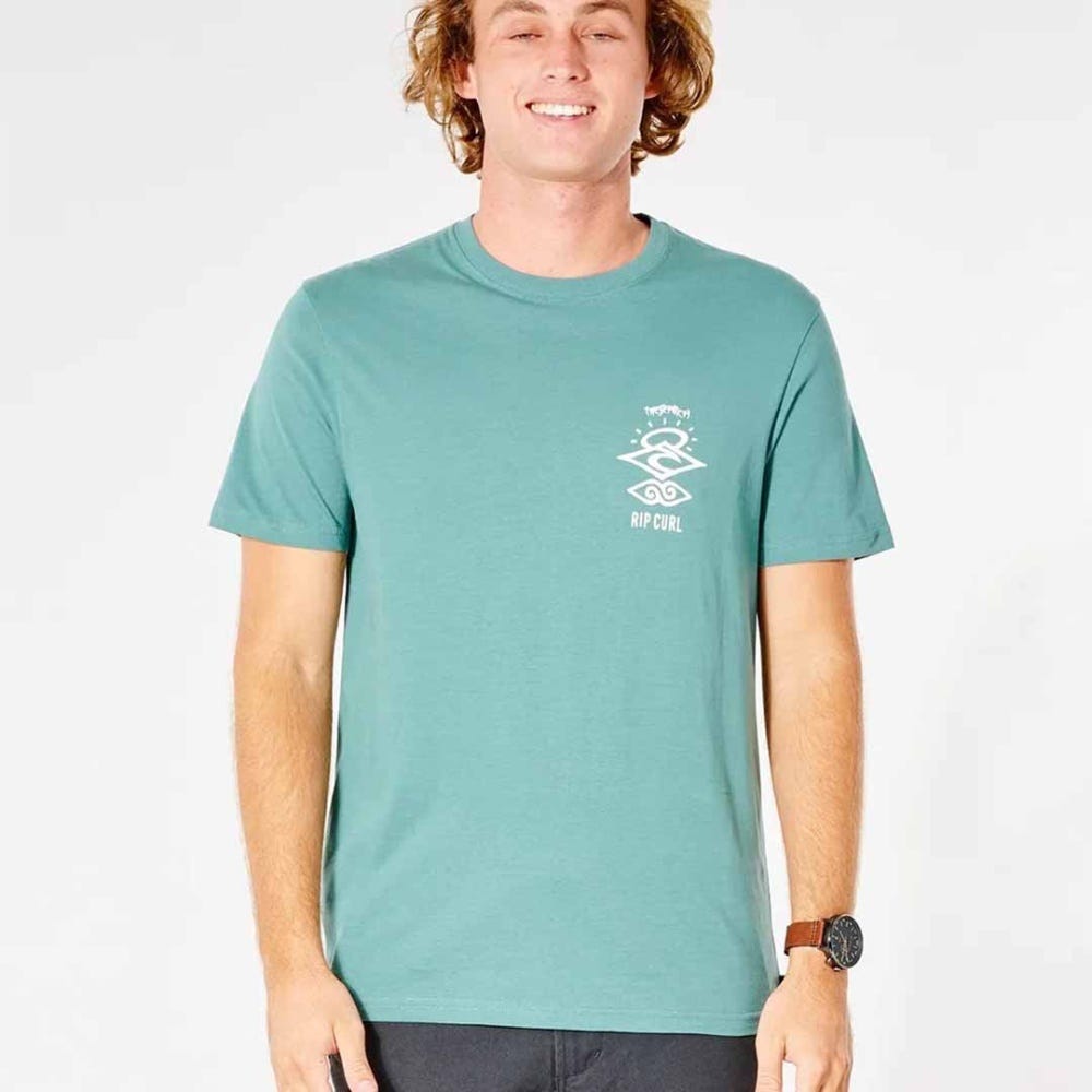 Rip Curl Search Essential T-Shirt in Muted Green
