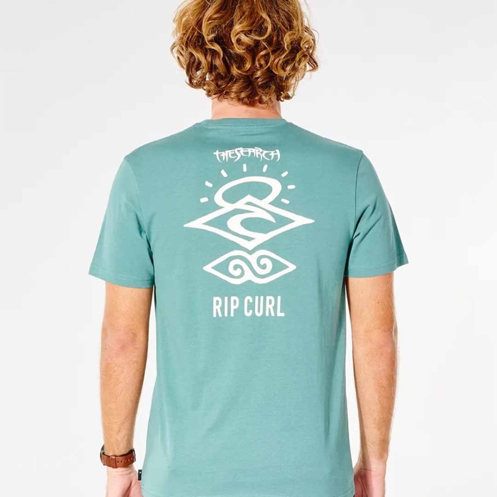 Rip Curl Search Essential T-Shirt in Muted Green