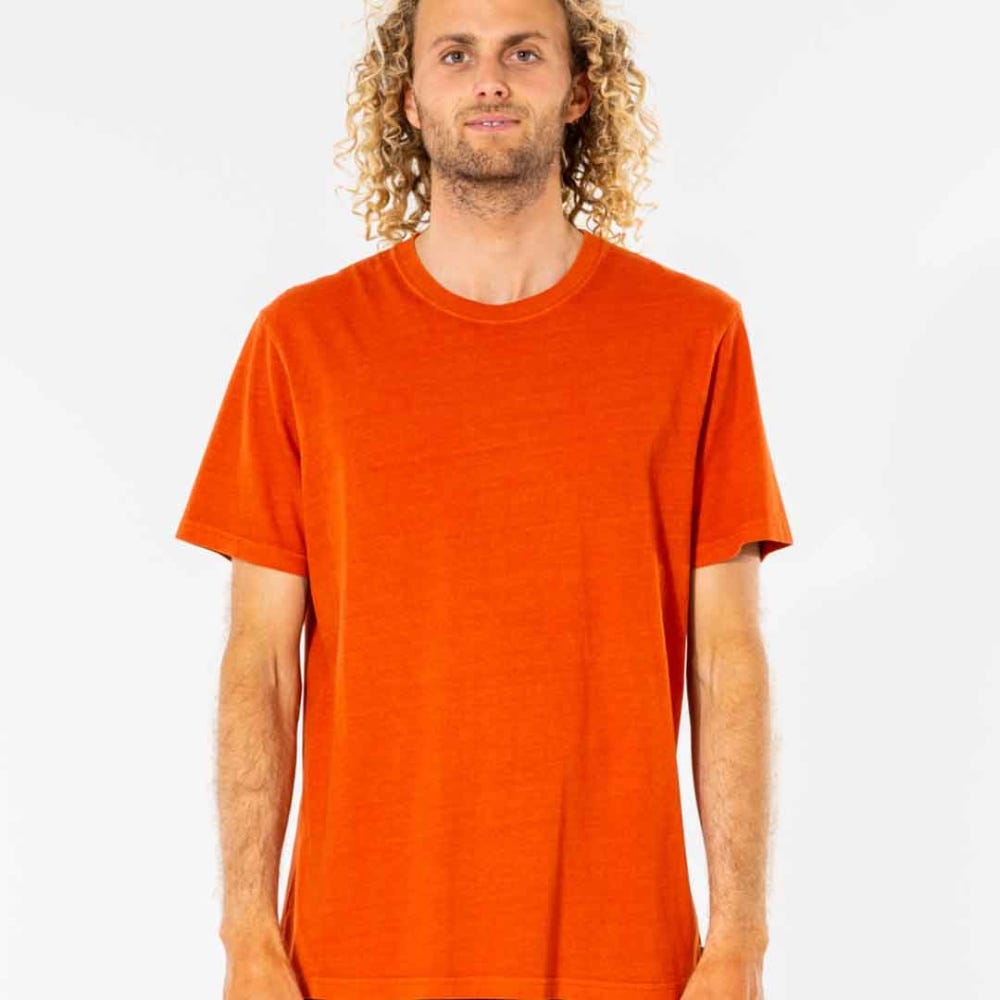 Rip Curl Plain Wash T-Shirt in Dusted Earth