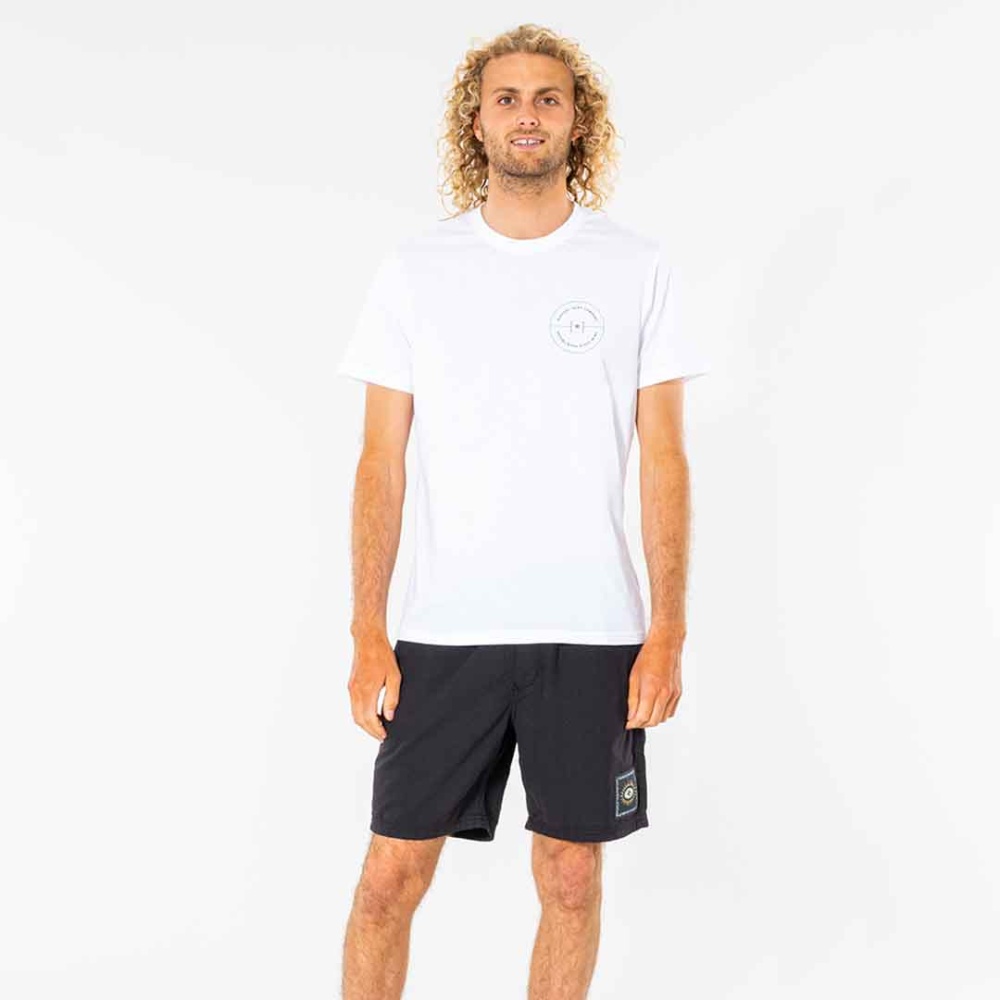 Rip Curl Rock Solid 18" Volley Walkshort in Washed Black
