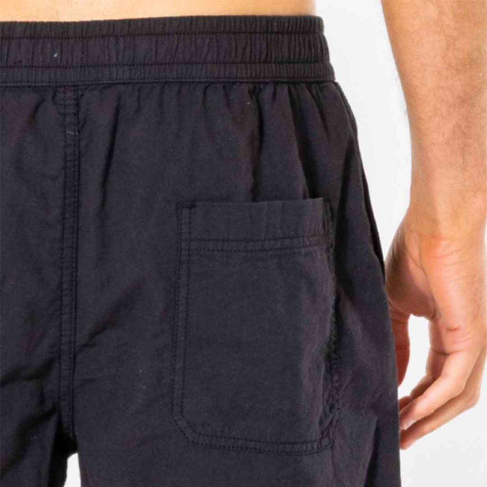 Rip Curl Rock Solid 18" Volley Walkshort in Washed Black