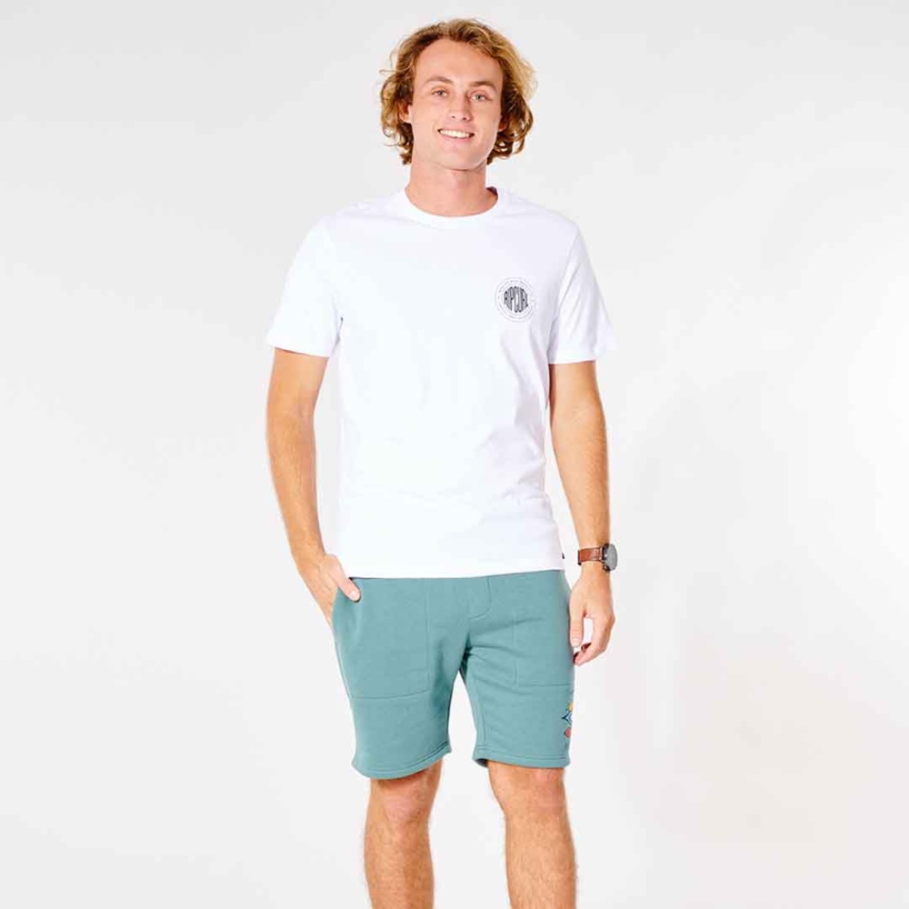 Rip Curl Search Icon 19" Trackshort in Muted Green