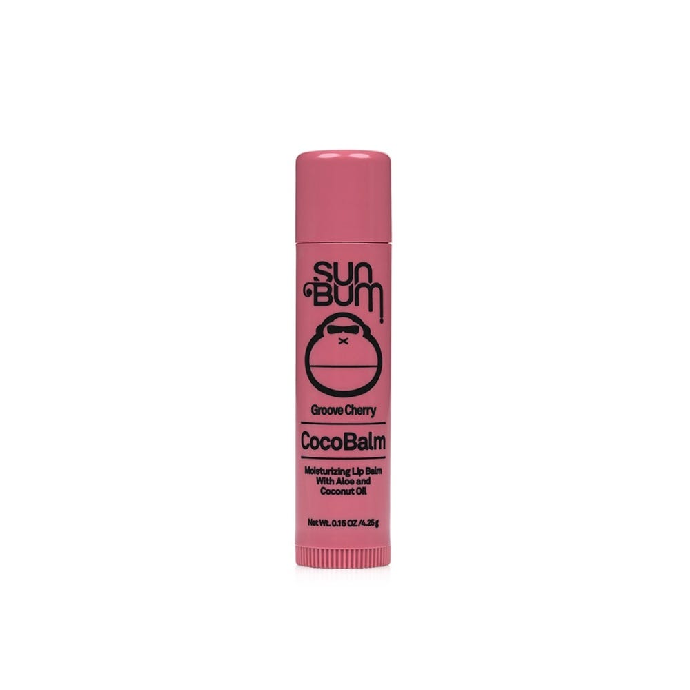 Sun Bum CocoBalm Lip Balm Groove Cherry  .15 oz