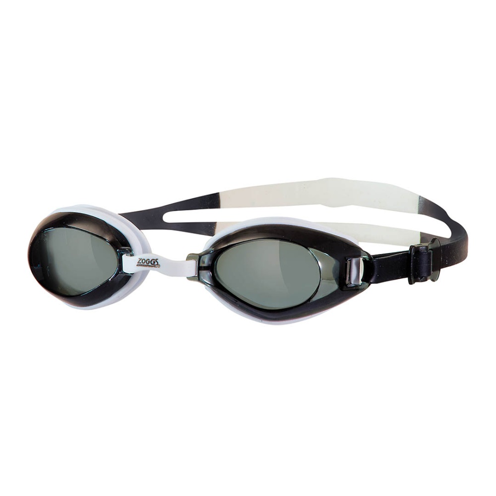Zoggs Endura Swimming Goggles in Black/White
