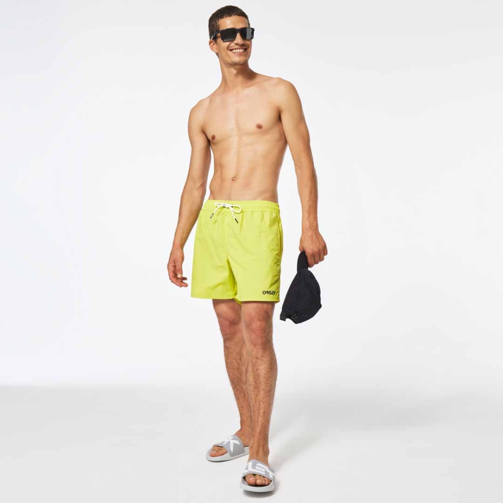 Oakley All Day 16" Beach Short in Sulphur