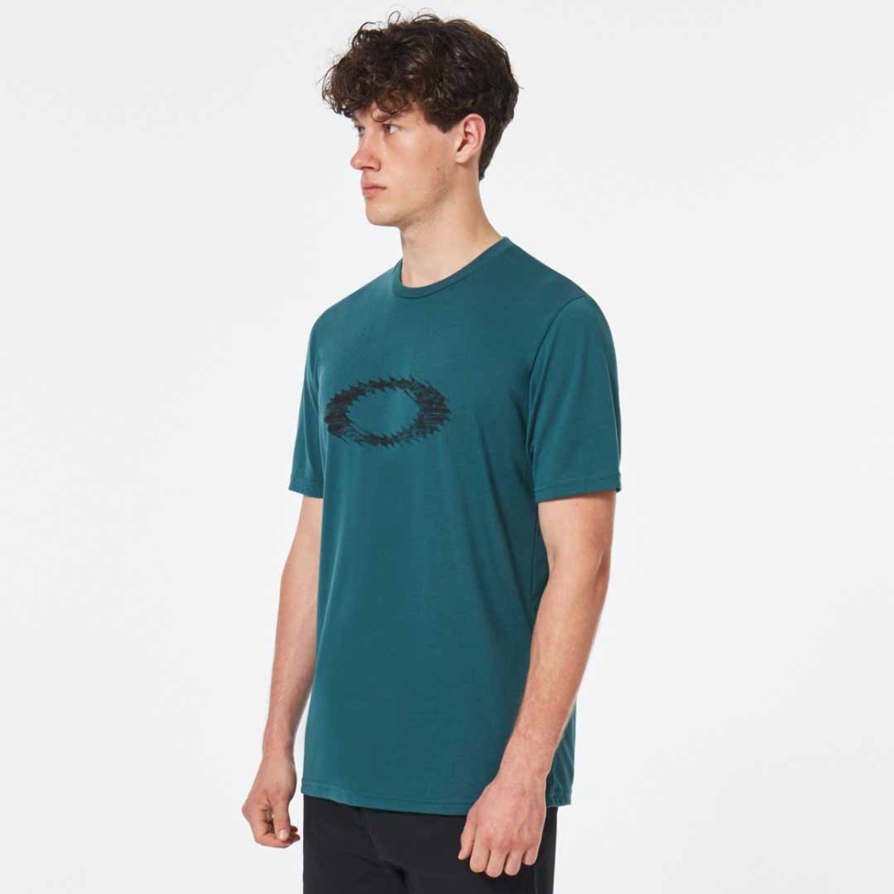 Oakley Blurred Static Icon T-Shirt in Bayberry