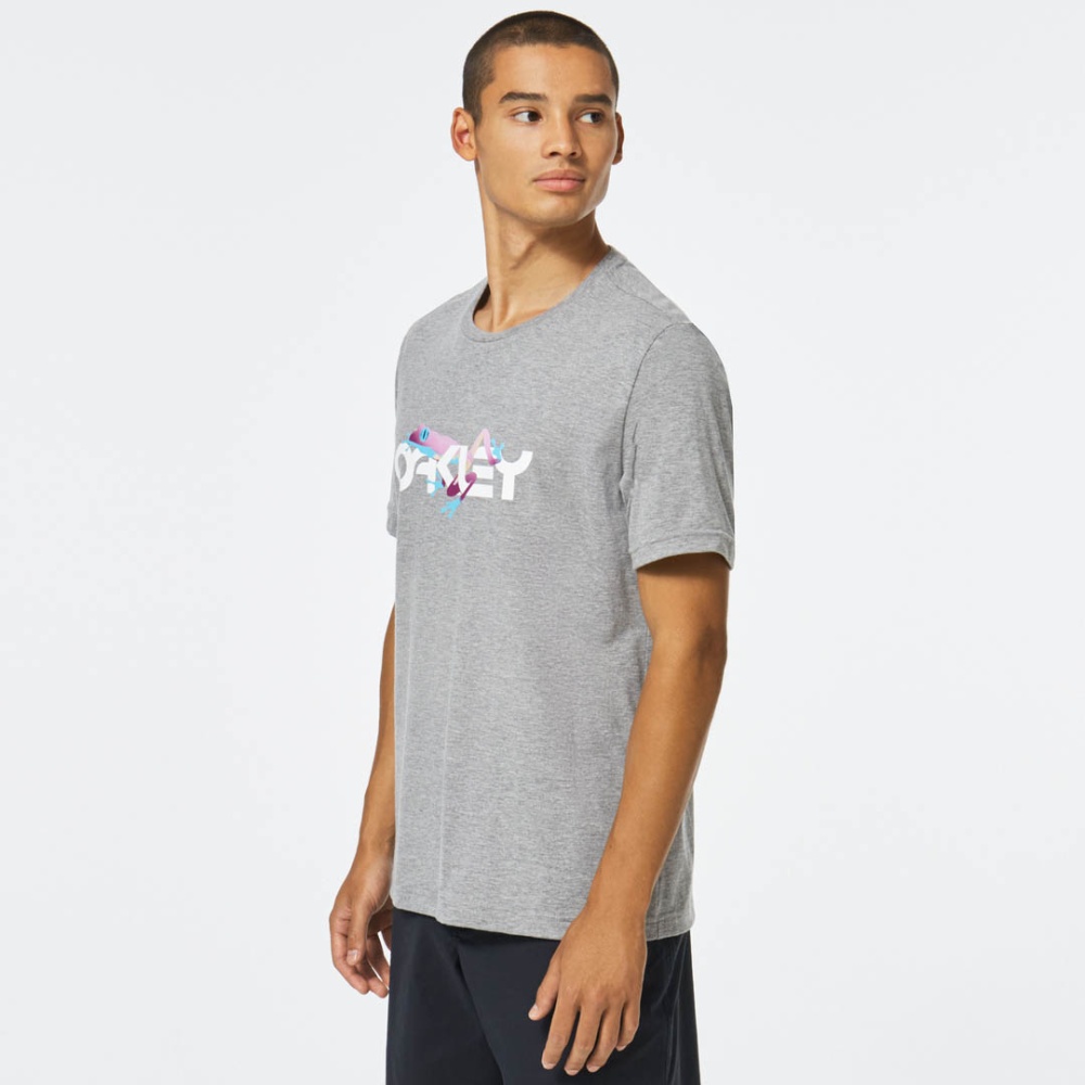 Oakley Retro Frog B1B T-Shirt in New Granite Heather