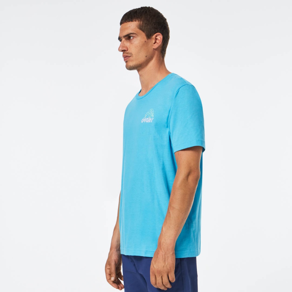 Oakley Sunrise B1B T-Shirt in Bright Blue