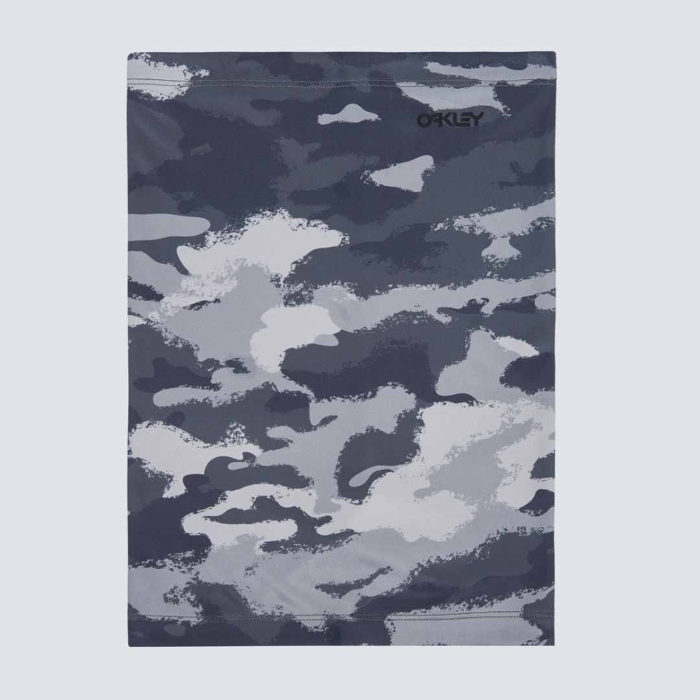 Oakley Neck Gaiter in Painted Grey Camo