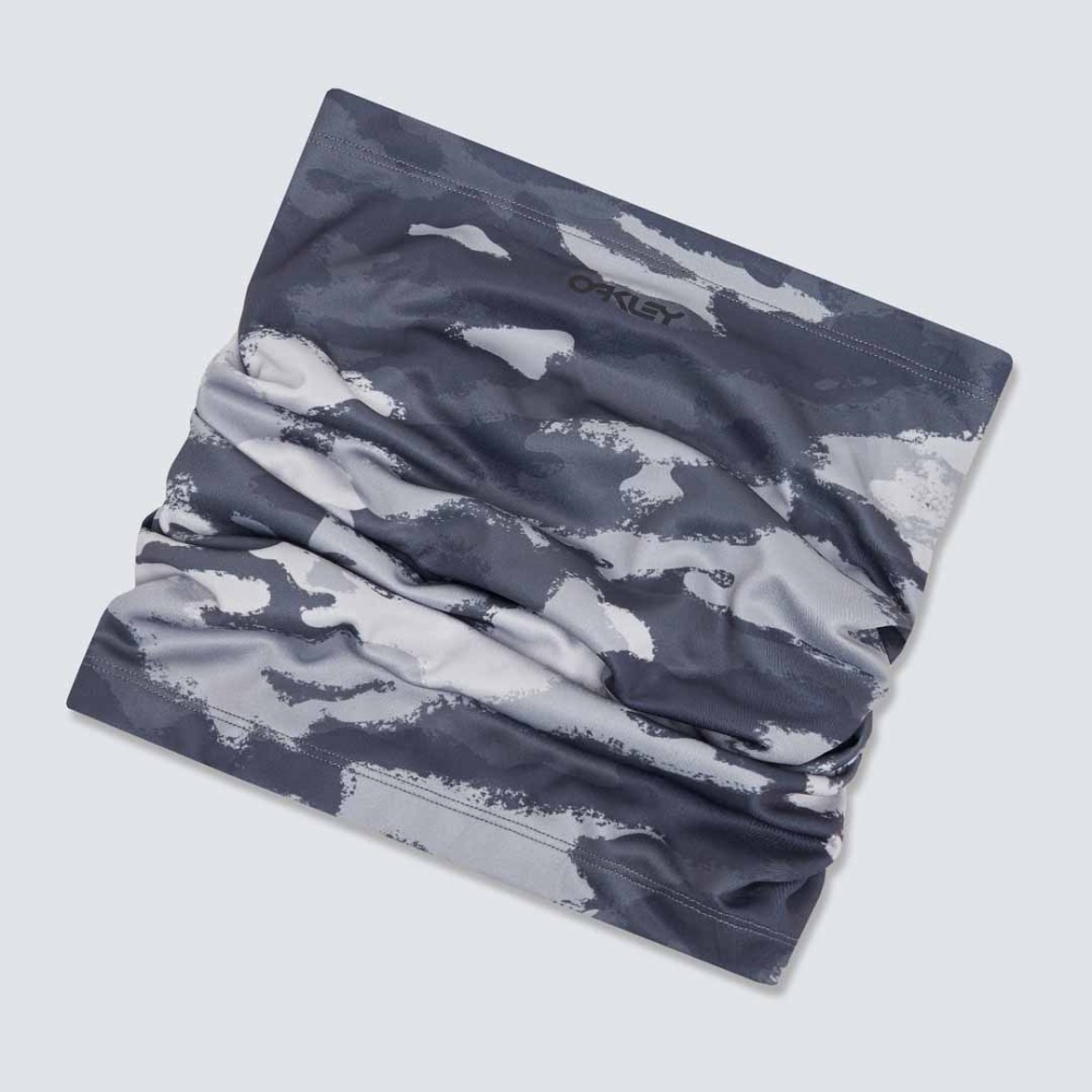 Oakley Neck Gaiter in Painted Grey Camo