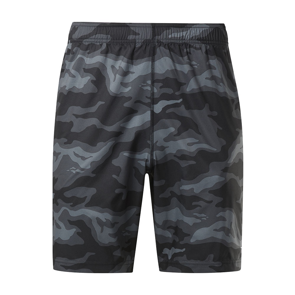 Reebok Workout Ready Graphic Shorts In Black