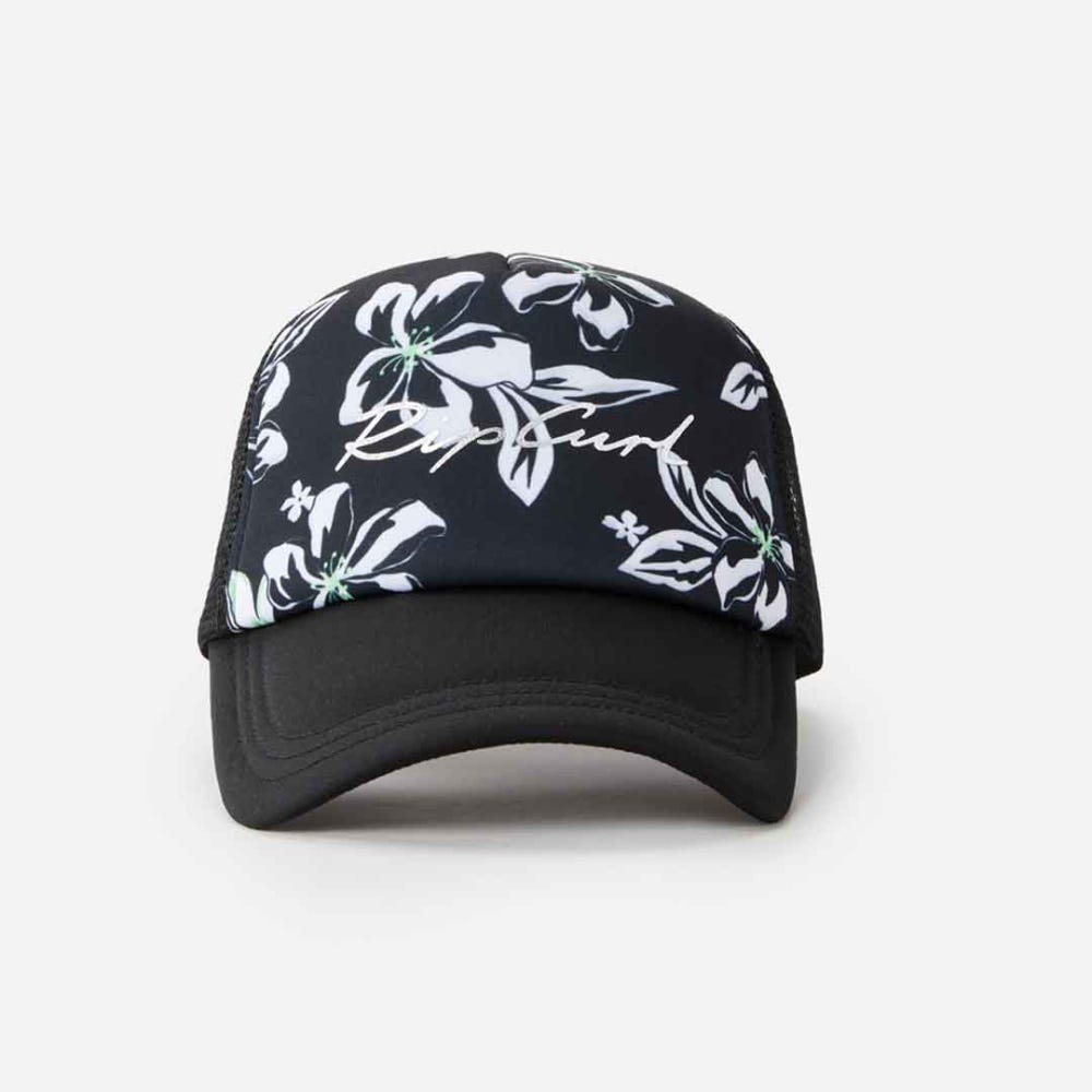 Rip Curl Tiki Tide Trucker Cap in Black