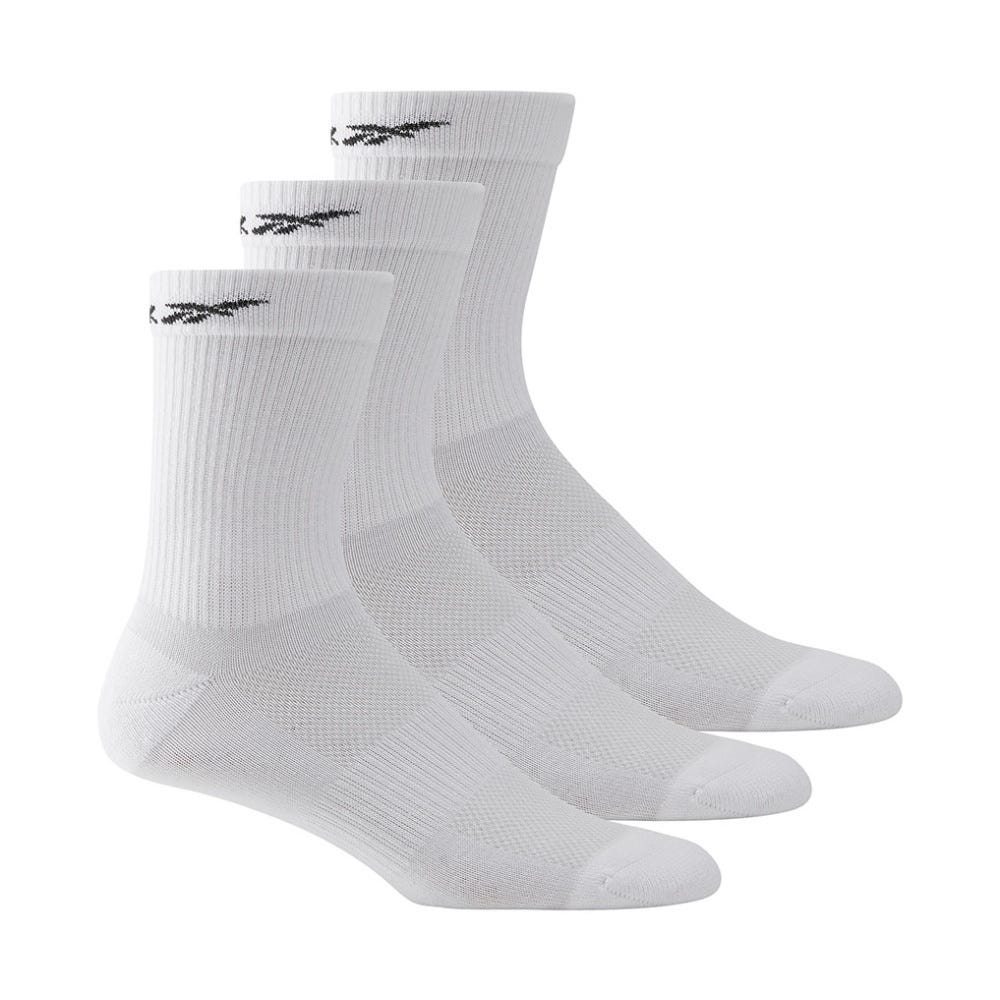 Active Foundation Mid-Crew 3 Pairs Socks - Unisex