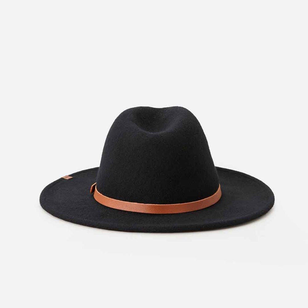 Rip Curl Sierra Wool Panama Hat in Black