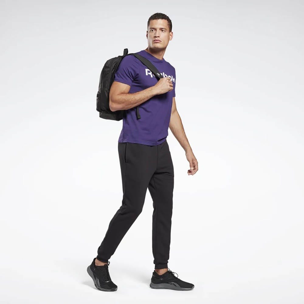 Reebok Identity Joggers In Black