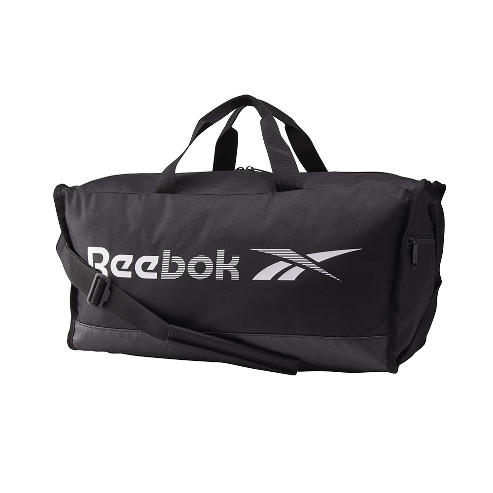 Reebok Training Essentials Grip Bag Medium In Black/White