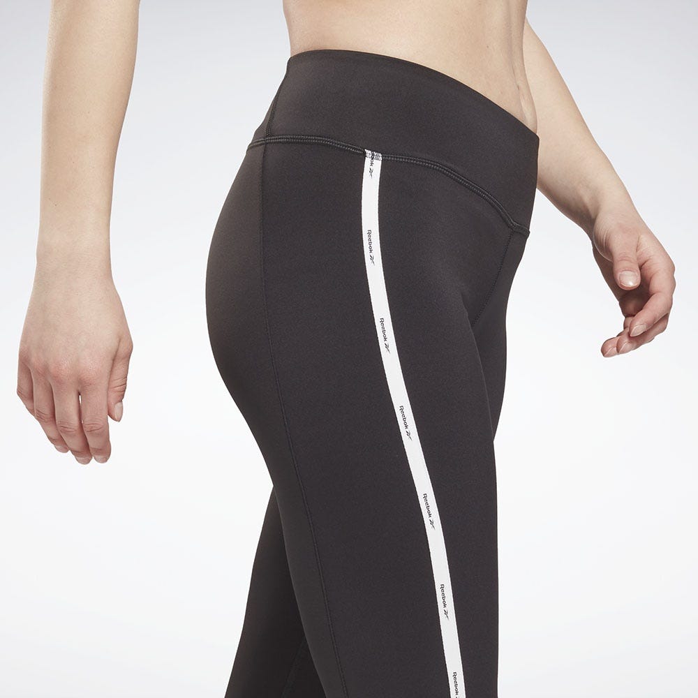 Reebok Piping Leggings In Black
