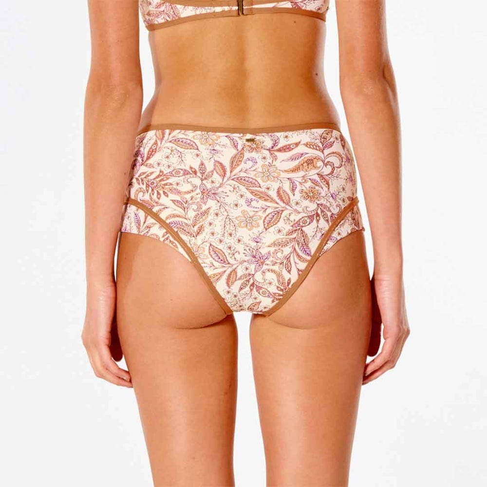 Lunar Tides High Waisted Cheeky Coverage Bikini Bottom - Women