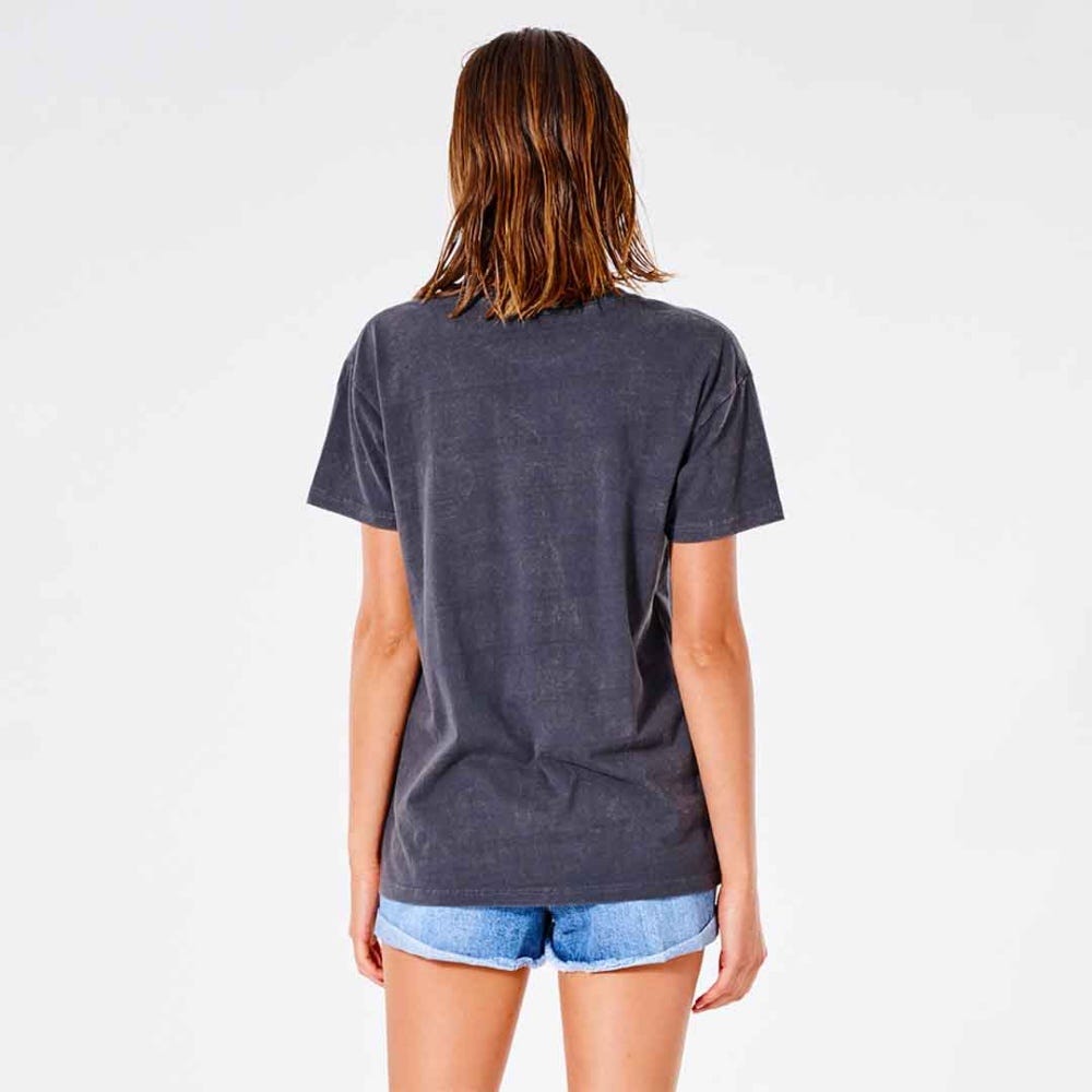 Rip Curl Sunchaser Oversized T-Shirt in Washed Black