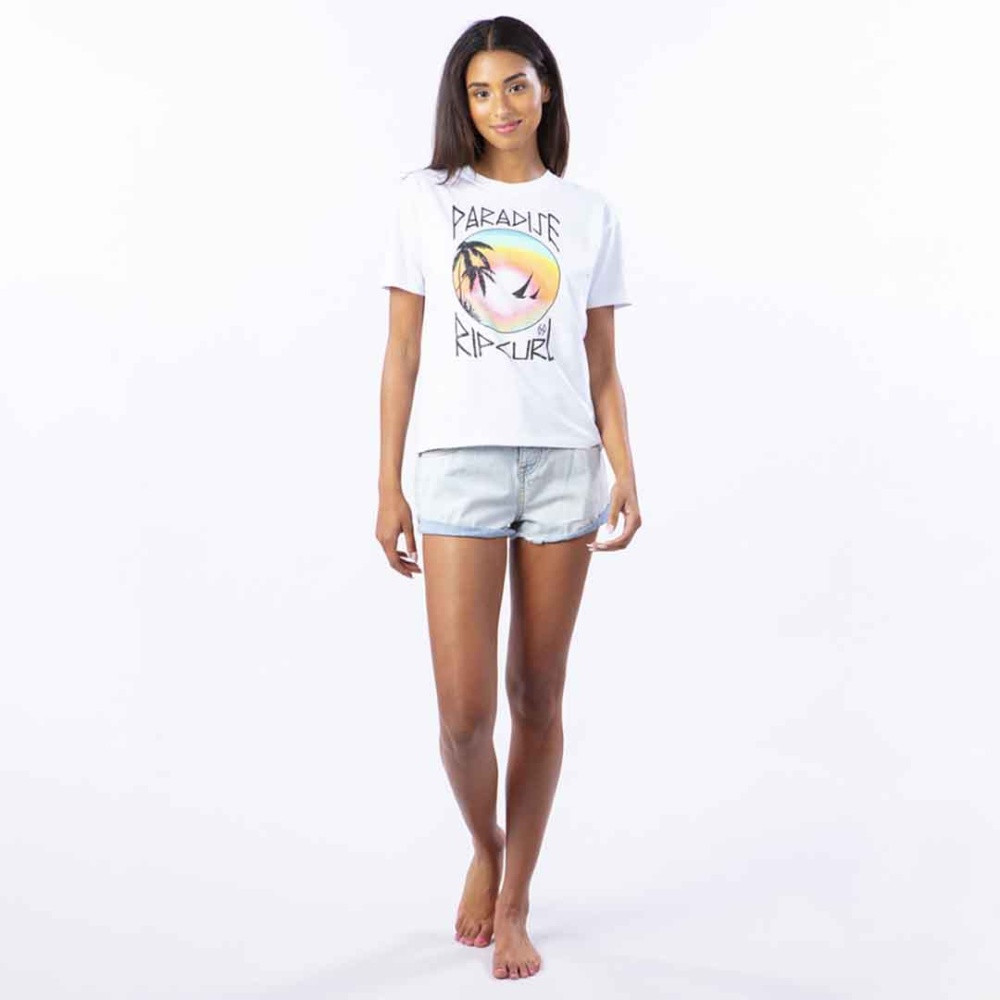 Rip Curl Paradise Relaxed T-Shirt in White