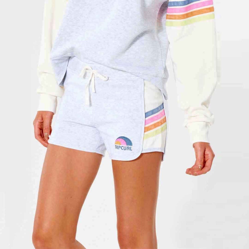 Rip Curl Surf Revival Wave Short in Light Grey Heather