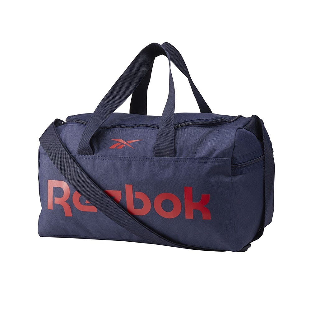 Reebok Active Core Grip Duffle Bag Small In Vector Navy/Vector Red