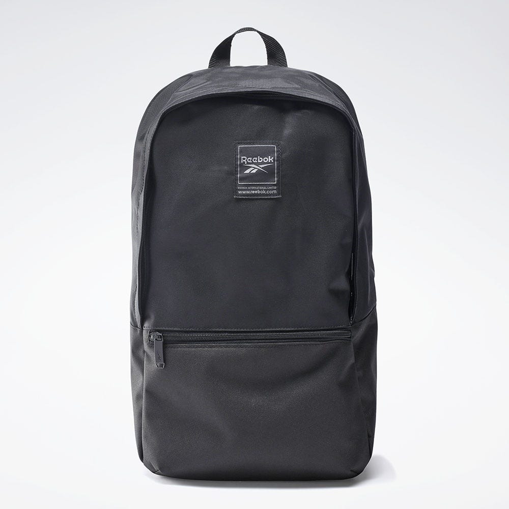 Reebok Workout Ready Backpack In Black/Black/Black