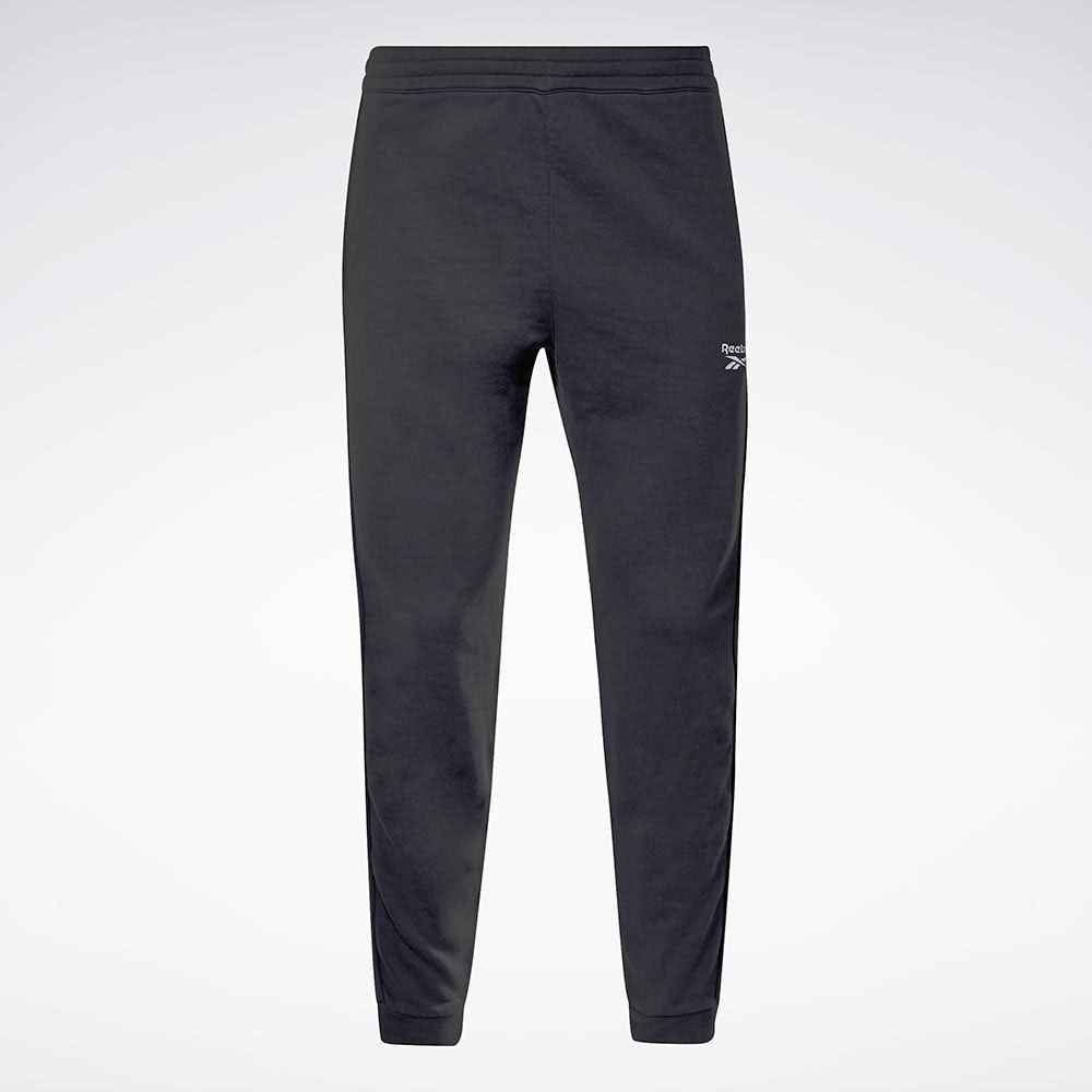 Reebok Workout Ready Piping Joggers In Black