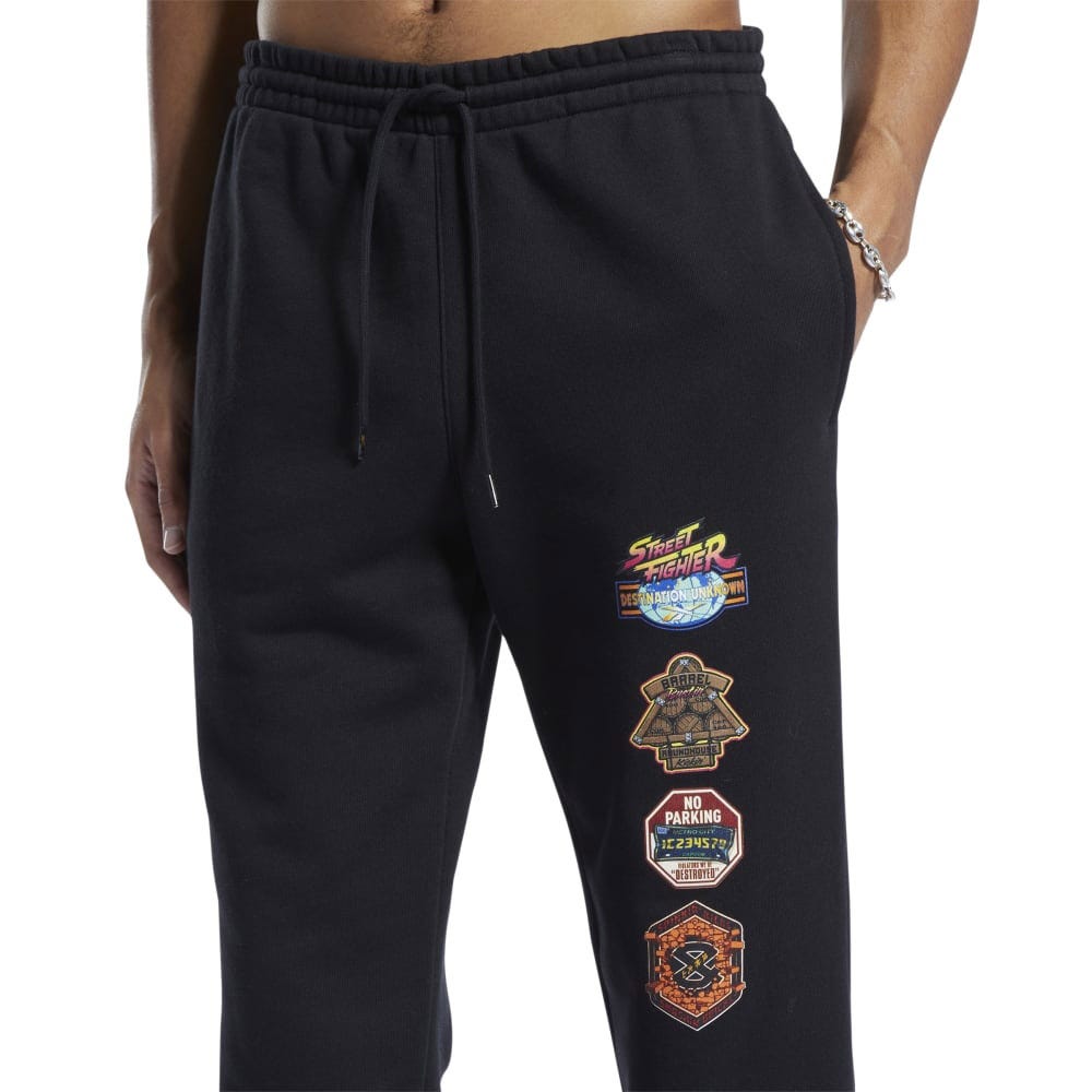 Reebok X Street Fighter Jogger Pant In Black