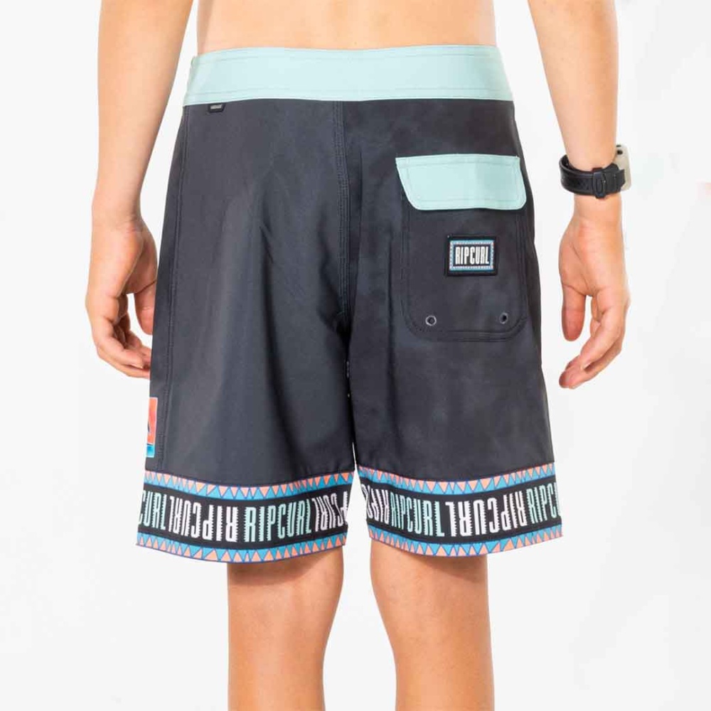 Rip Curl Mirage 16" Origins Boardshorts for Boys (8-16 years) in Washed Black