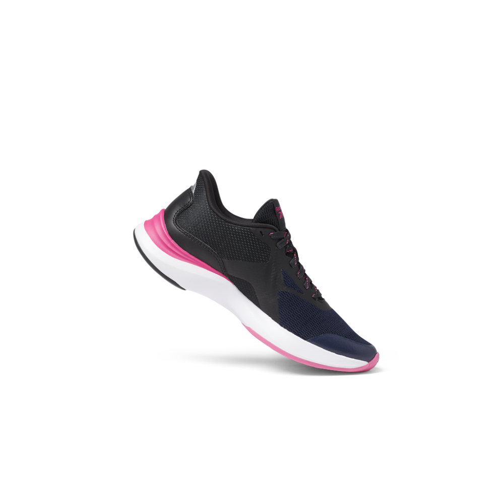 Reebok Endless Road 3 Women's Shoes In Vector Navy/Core Black/Proud Pink