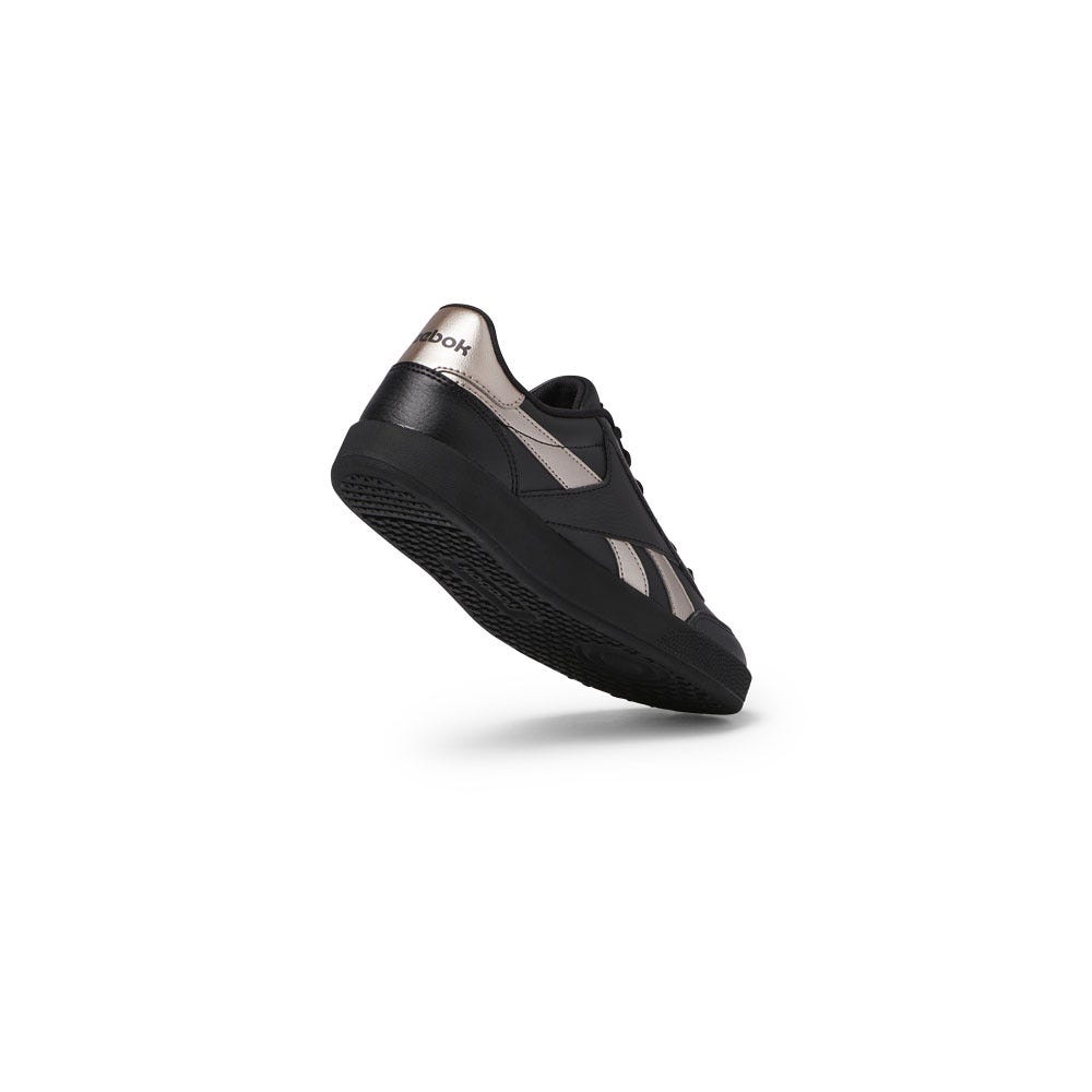 Reebok Tenis Vector Smash Edge S Women's Shoes In Core Black/Rose Gold