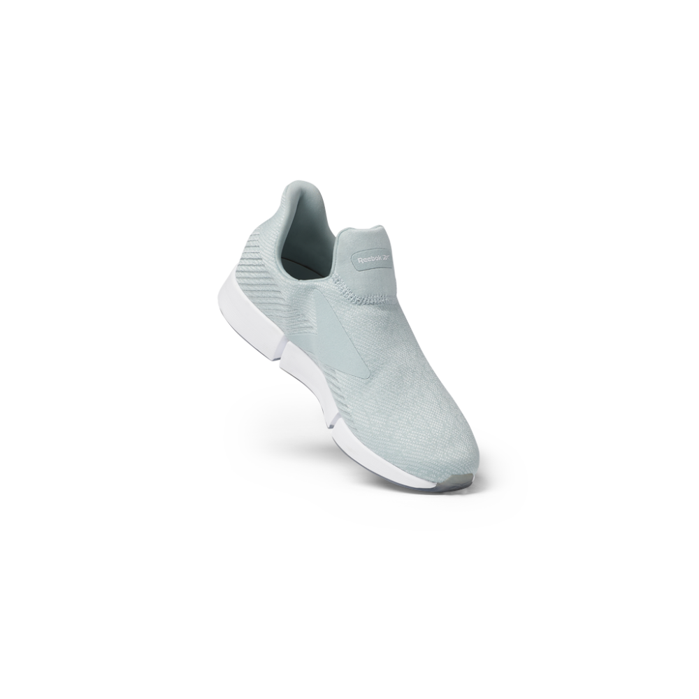 Reebok Dailyfit DMX Slip-On Women's Shoes In Seaside Grey/Ftwr White/Pure Grey 3