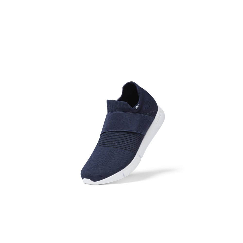 Reebok Day Start Onlux Slip-On Women's Shoes In Vector Navy/Ftwr White/Vector Navy