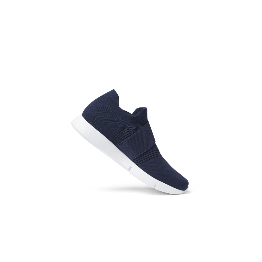 Reebok Day Start Onlux Slip-On Women's Shoes In Vector Navy/Ftwr White/Vector Navy