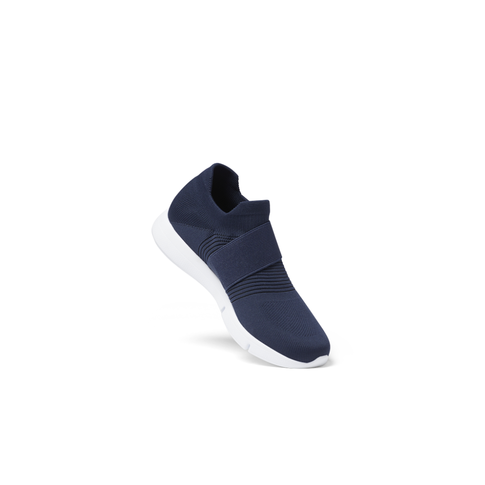 Reebok Day Start Onlux Slip-On Women's Shoes In Vector Navy/Ftwr White/Vector Navy