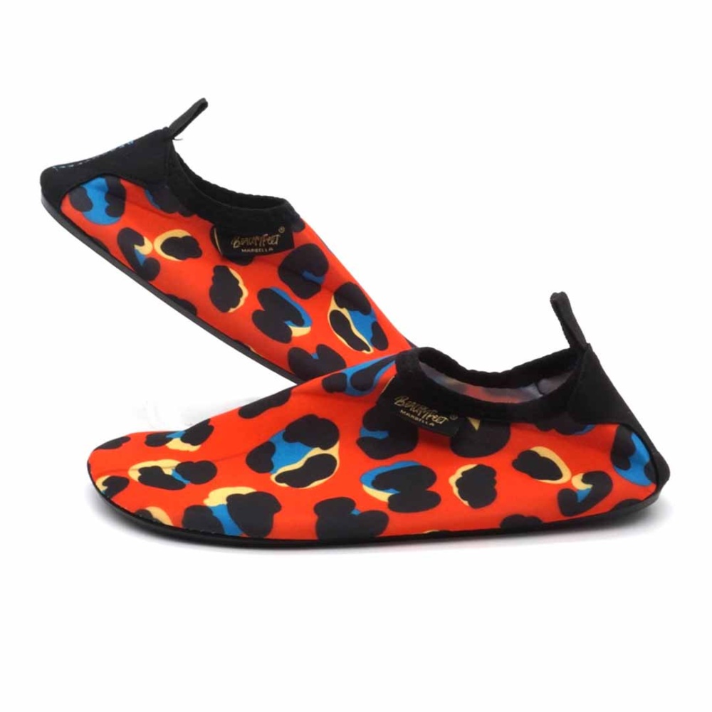 Leopardo Naranja Water Shoe - Kids