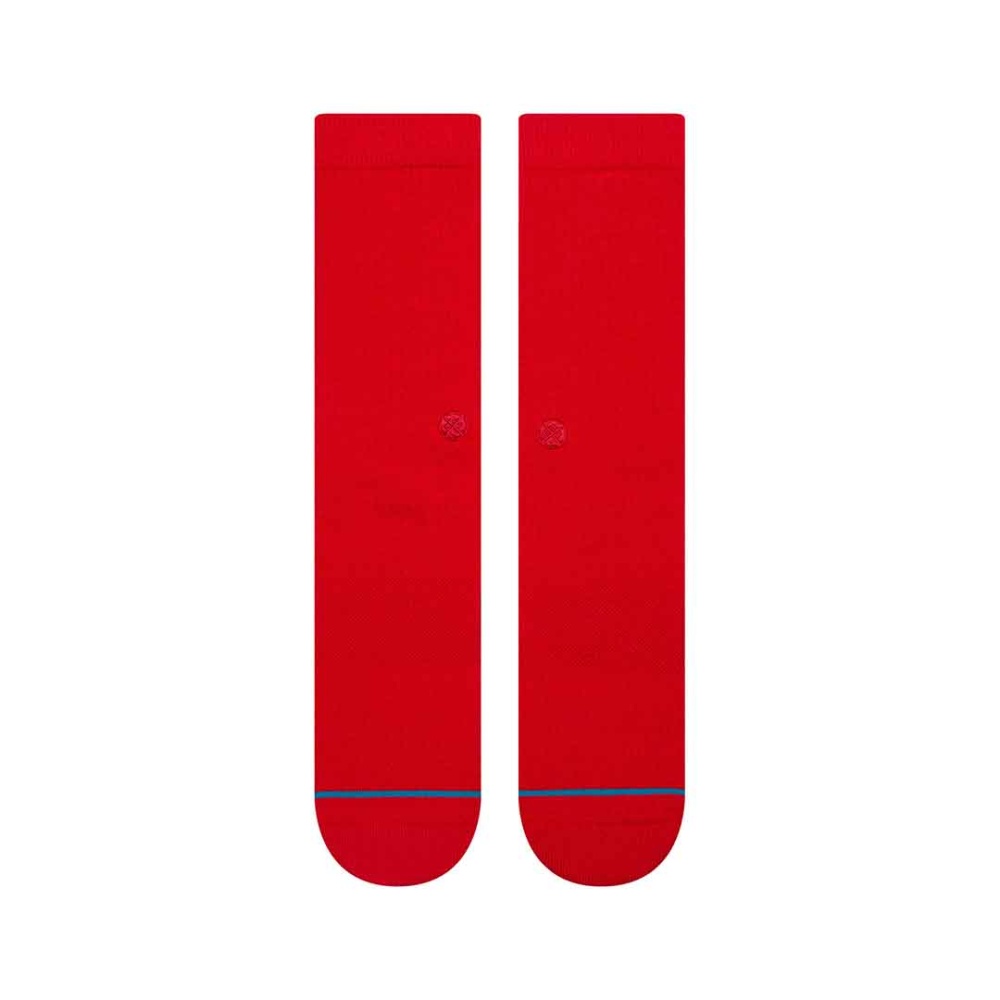 Stance Icon Crew Socks in Red