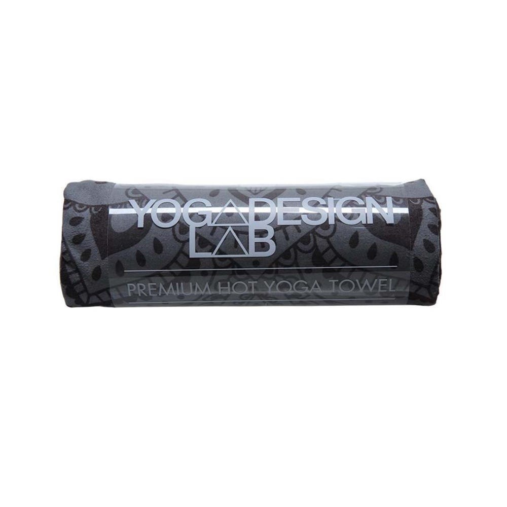 Yoga Design Lab Mat Yoga Towel in Mandala Black