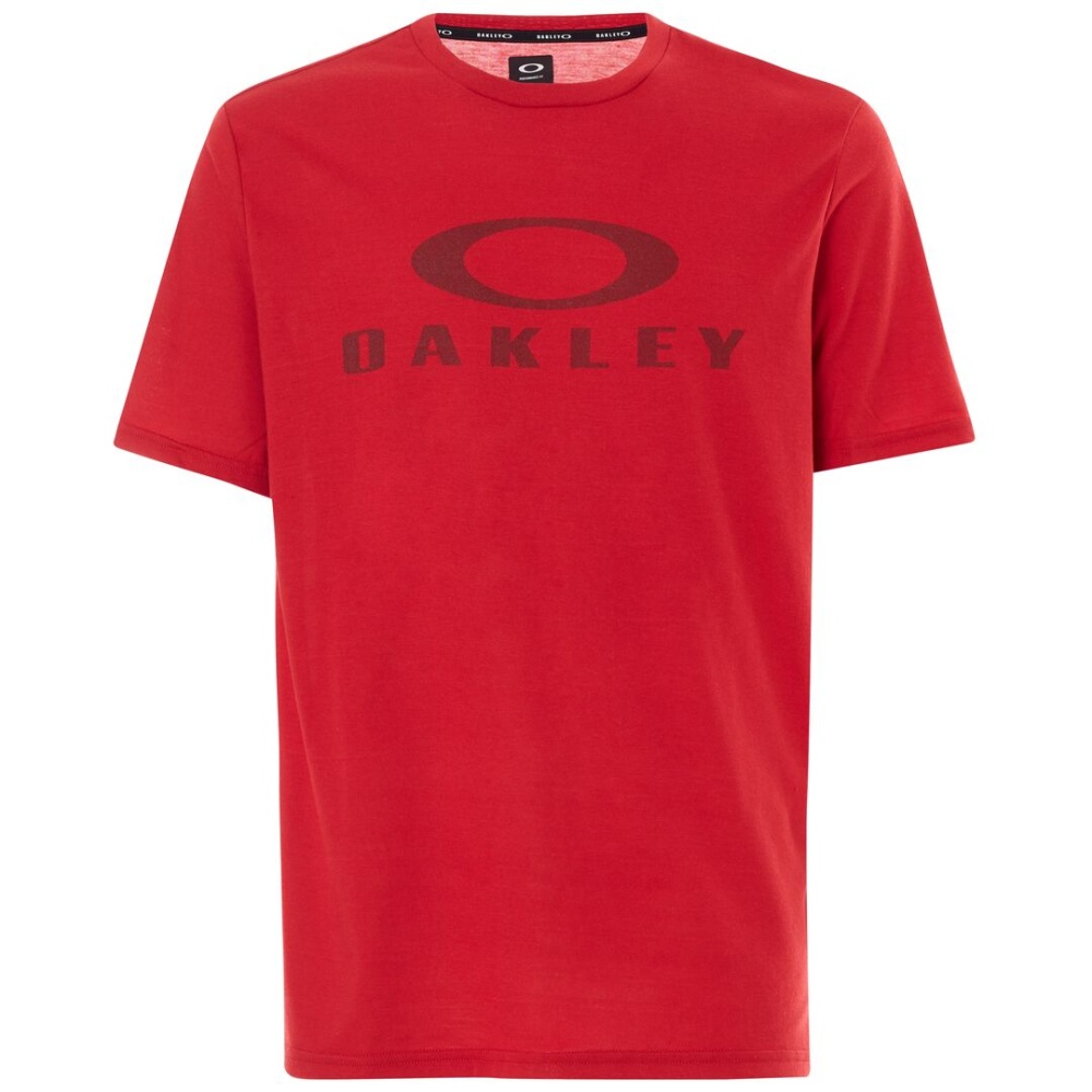 Oakley O Bark T-Shirt in Samba Red