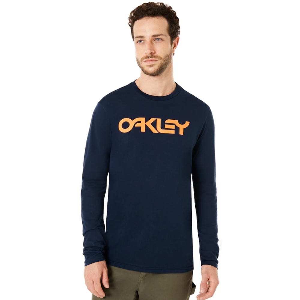 Oakley Mark II Long Sleeve T-Shirt in Fathom