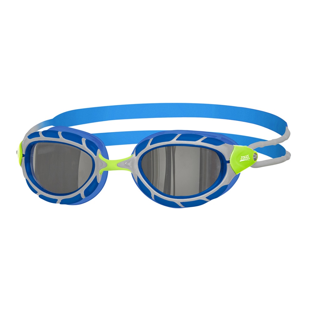 Zoggs Predator Junior Swimming Goggles in Green/Blue
