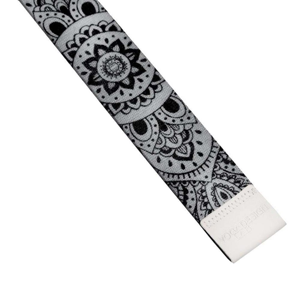 Yoga Design Lab Yoga Strap in Mandala Black