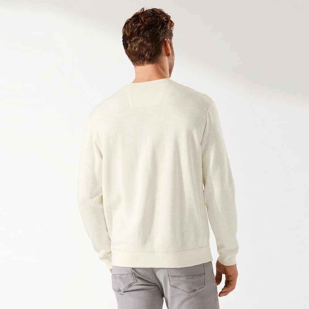 Tommy Bahama Tobago Bay Crewneck Sweatshirt in Coconut