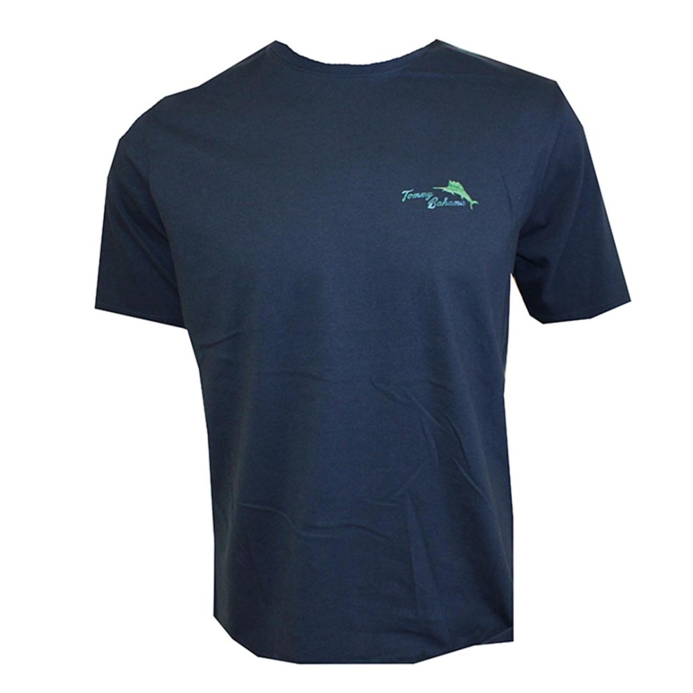 Tommy Bahama Sunny And Chair T-Shirt in Navy