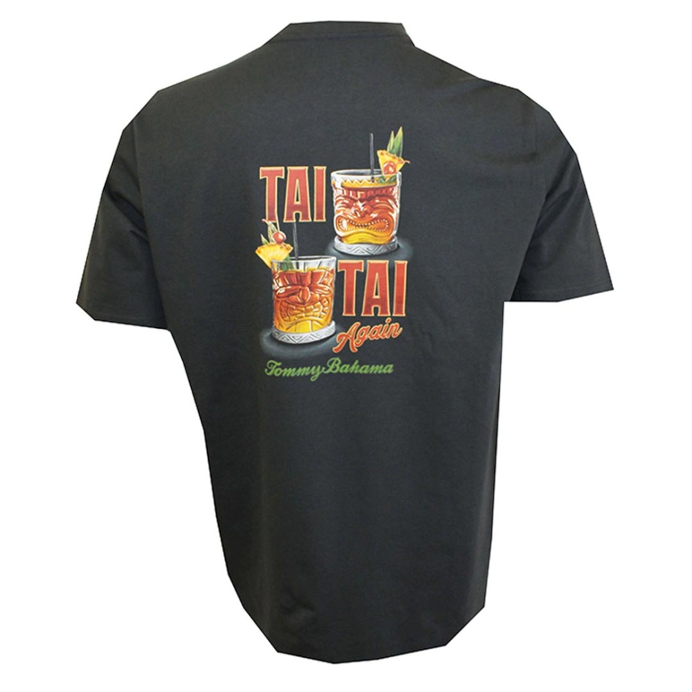 Tommy Bahama Tai Tai Again T-Shirt in Coal