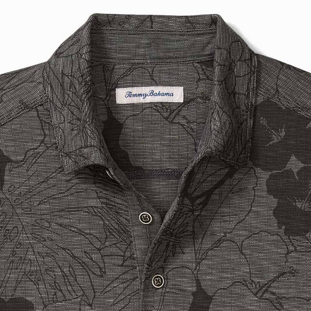 Tommy Bahama Miramar Blooms Polo in Coal