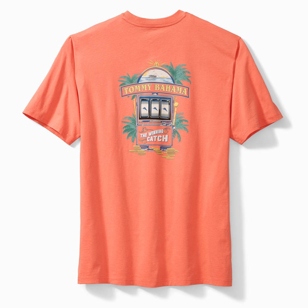 Tommy Bahama The Winning Catch T-Shirt in Light Havana